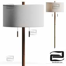 Pottery Barn Laurin Wood Floor Lamps