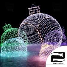 Street Lighting Balls from garlands