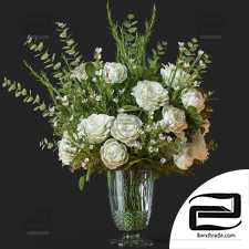 Bouquets of white rose