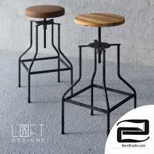 loftdesigne Bar stool model 060 077