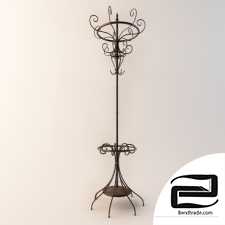 outdoor wrought iron hanger