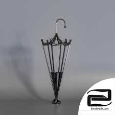 Forged umbrella stand