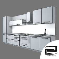 Kitchen 3D Model id 11171