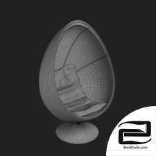 Eero Aarnio egg-Shaped chair