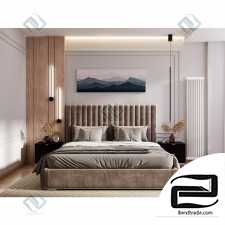 Light Bedroom 3D Model id 1132