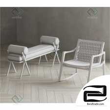 Bench and Chair