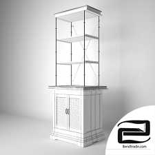 Bookcase 3D Model id 11577