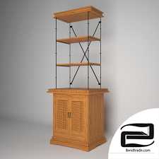 Bookcase 3D Model id 11577