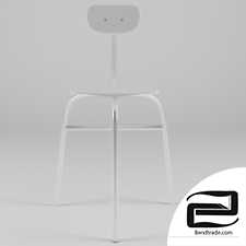 Chair in black and white