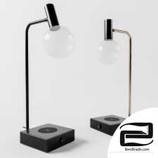 Spencer lamp with wireless charger