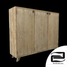 Cabinet Papua Ternary Oak