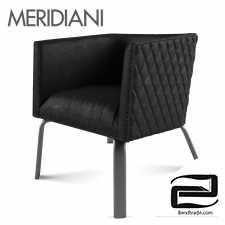 Lolita Wood Diamond chair by MERIDIANI