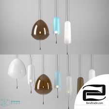 colored glass lamps