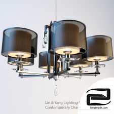 Contemporary Chandeliers With Shade Lin & Yang Lighting Co., Ltd