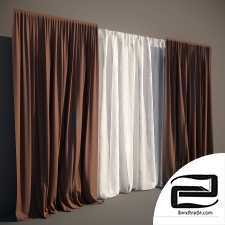 Curtain 3D Model id 12082