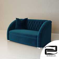 ROUND SOFA 3D Model id 12089