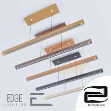 Glide Wood Linear Suspension by Edge Lighting