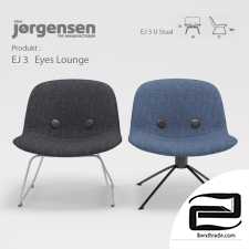 Eyes Lounge EJ 3 U Staal