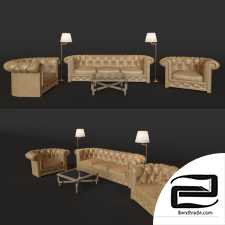 Sofa 3D Model id 12292