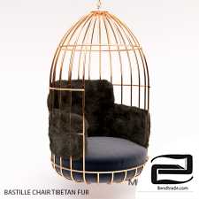 BASTILLE CHAIR TIBETAN FUR