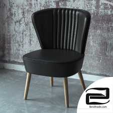 Leather chair 3D Model id 12329