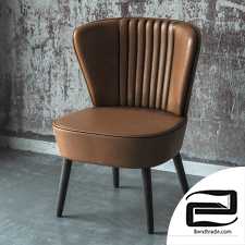 Leather chair 3D Model id 12329