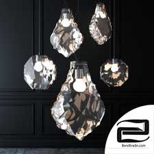 Karman pendant light,24 KARATI 1G