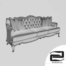 Classic sofa 3D Model id 12466