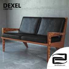 Dexel crafted Boomerang sofa