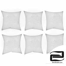 Decorative pillows 3D Model id 12534