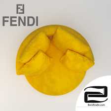 Fendi Sofa 3D Model id 12629