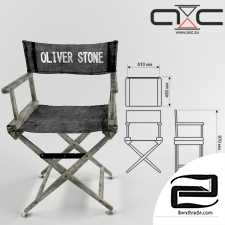 Director's chair AC-6, AC-3, folding chair AC-10