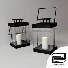 Sleek Hurricane Lantern