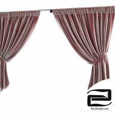 Curtains 3D Model id 12654