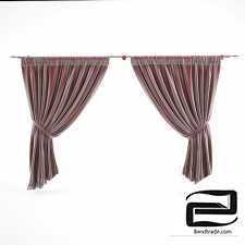 Curtains 3D Model id 12654