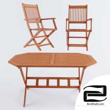 Garden furniture set