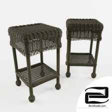 wicker table