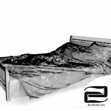 Bed 3D Model id 12778