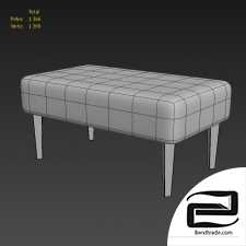 Banquette 3D Model id 12783