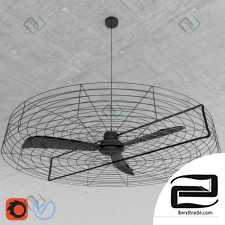 Ceiling fan 3D Model id 12785