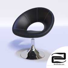 Ring leather chair