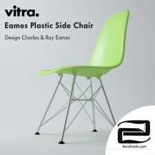 VITRA. Eames Plastic Side Chair DSR