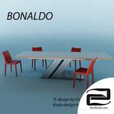 Bonaldo TL table and Kayla chair