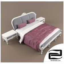 Bed 3D Model id 12924