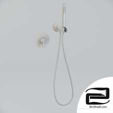 Wall mounted shower mixer