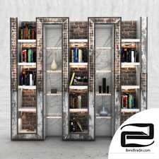 Brick Bookshelf