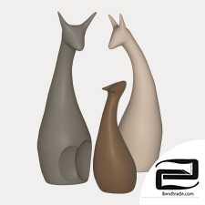 Ceramic figurines