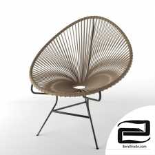 Egg chair 3D Model id 12998