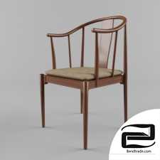 Chair with armrests  3D Model id 13099