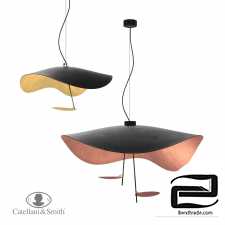 Chandelier Lederam Manta (S1,S2) from Сatellani & Smith